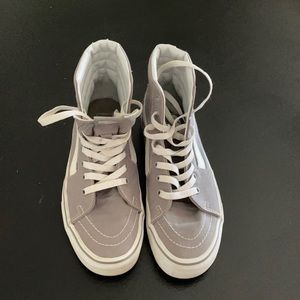 Vans Gray Off the Wall Skate High Top size 8